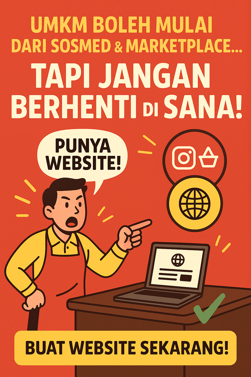 Landing page . Com + hosting 1 tahun